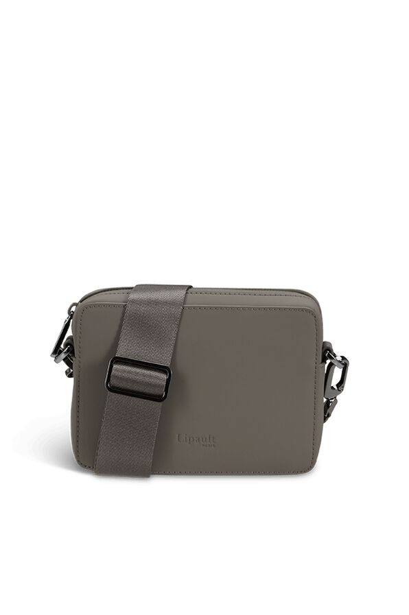 Lipault Lost In Berlin Crossbody Bag - The Box  Ash Stone Lipault Lost In Berlin Crossbody Bag - The Box  Ash Stone
