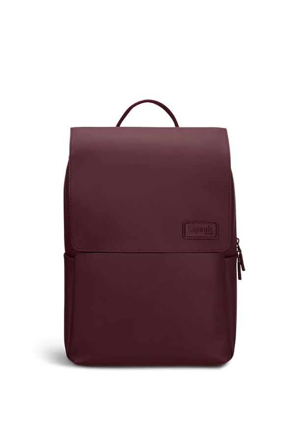 Lipault Lost In Berlin Square Backpack  Bordeaux Lipault Lost In Berlin Square Backpack  Bordeaux