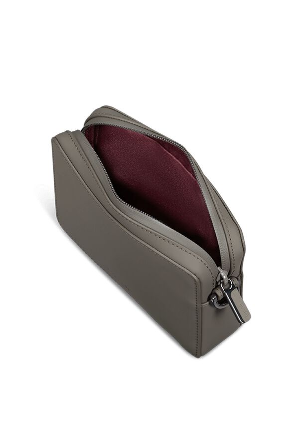 Lipault Lost In Berlin Crossbody Bag - The Box  Ash Stone Lipault Lost In Berlin Crossbody Bag - The Box  Ash Stone