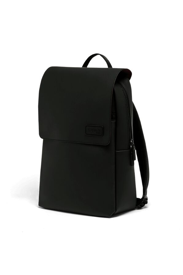 Lipault Lost In Berlin Square Backpack  Noir Lipault Lost In Berlin Square Backpack  Noir