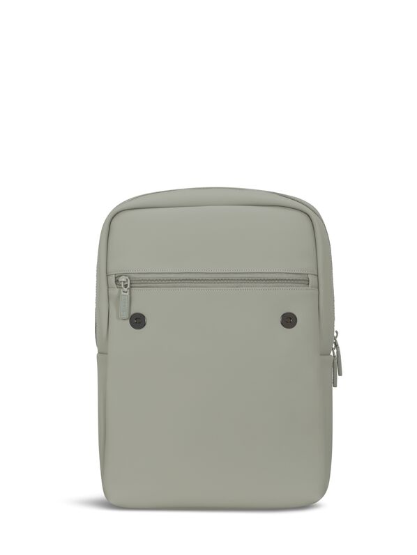 Lipault Lost In Berlin Square Backpack  Green Argile Lipault Lost In Berlin Square Backpack  Green Argile