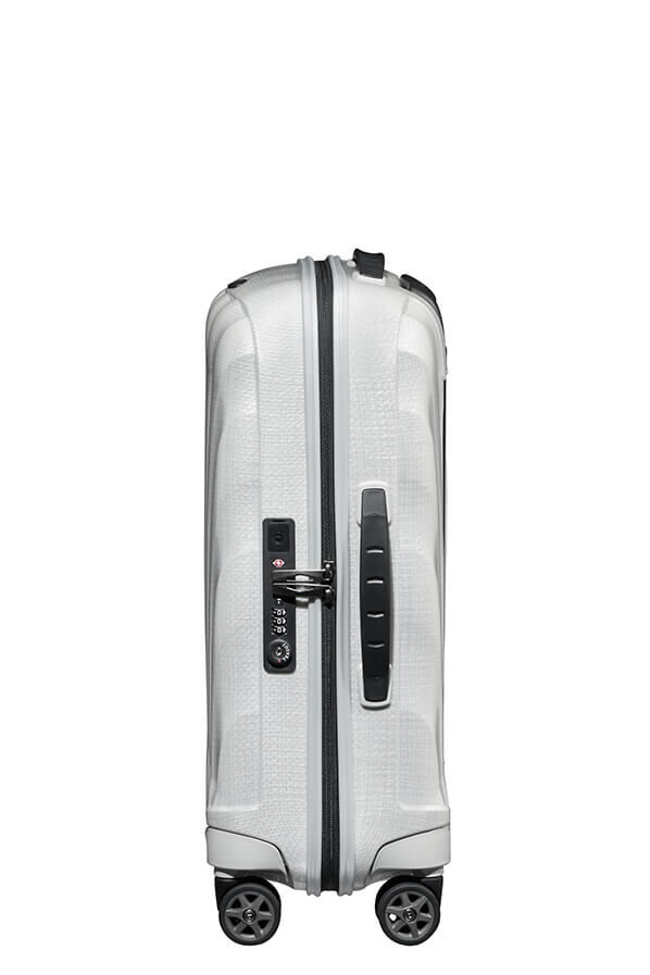Samsonite C-Lite Spinner Expandable 55cm  Off white