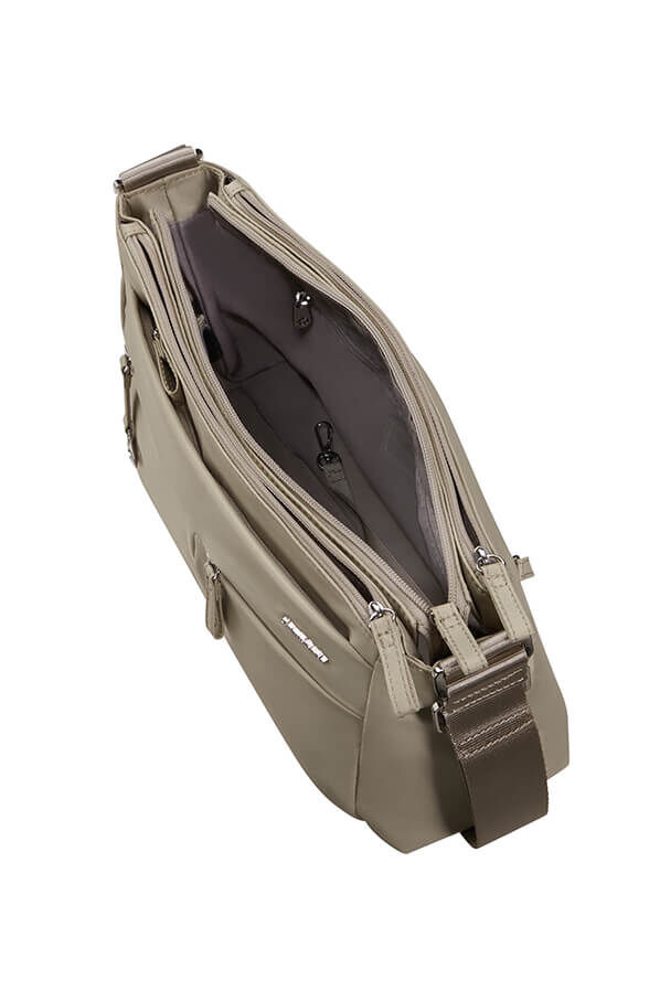 Samsonite Move 5.0 Horiz. Shoulder Bag + Flap  Stone Green