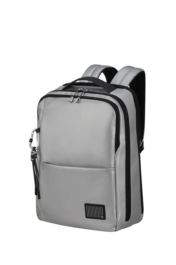 Samsonite Wander Last Backpack 14.1'  Argent m&eacute;tal