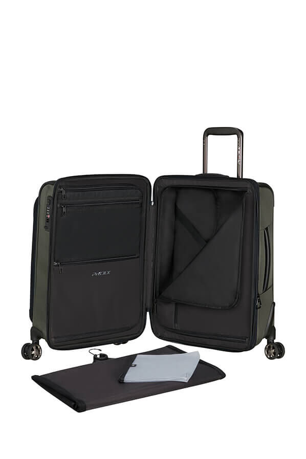 Samsonite Pro-DLX 6 Spinner Expandable 55cm  Groen
