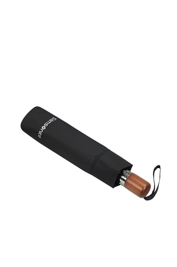 Samsonite Wood Classic S 3 Sect. Auto O/C Short  Noir