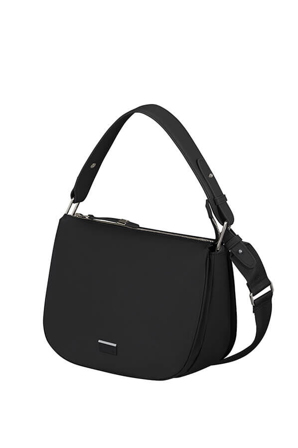 Samsonite Be-Her Hobo Bag Round 3 Compartments  Noir