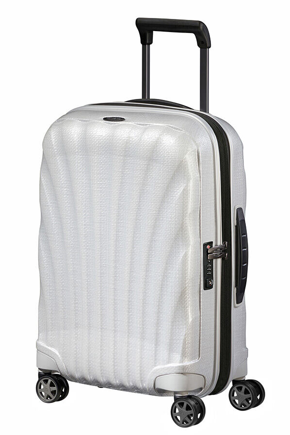 Samsonite C-Lite Spinner Expandable 55cm  Blanc cass&eacute;