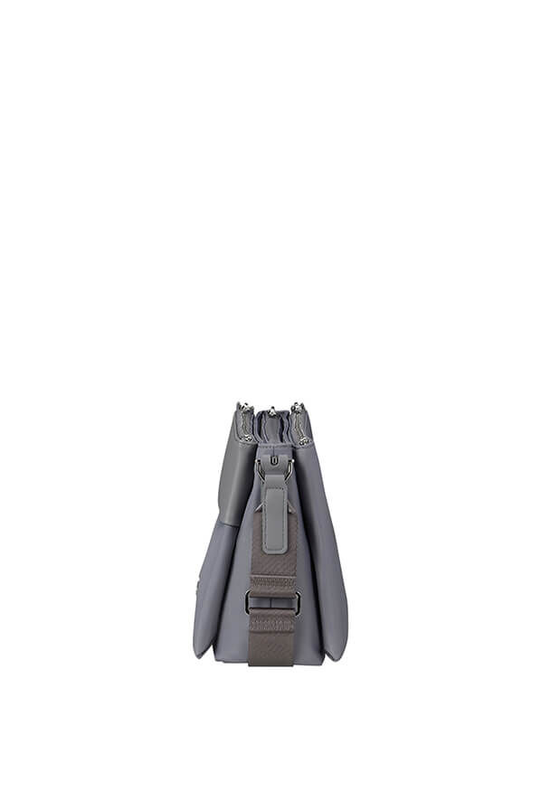 Samsonite Zalia 3.0 H.Shoulder Bag 3 Comp  Gris m&eacute;tal