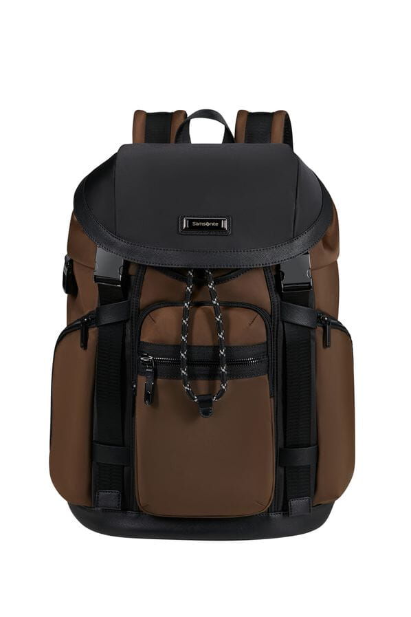 Samsonite Relyon Backpack M 15.6'' with flap  Bruin