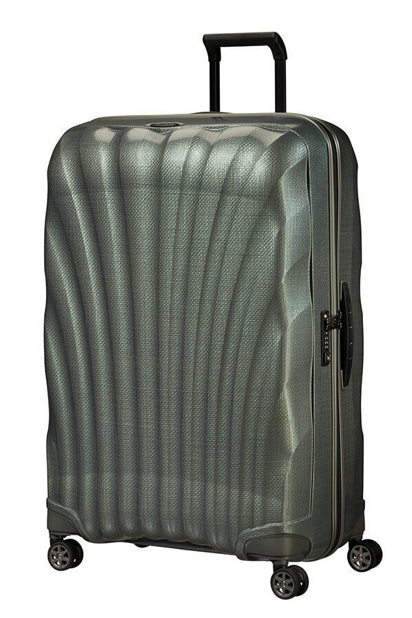 Samsonite C-Lite Spinner 81cm  Vert m&eacute;tal