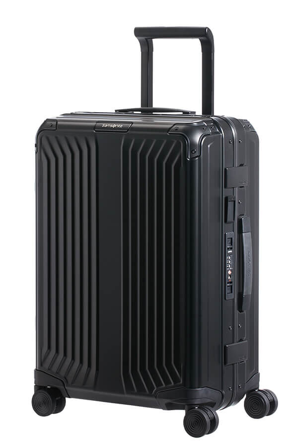 Glad bon omringen Lite-Box Alu Spinner 55cm Zwart | Rolling Luggage België