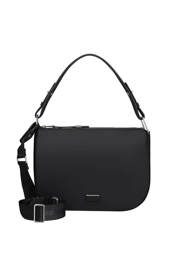 Samsonite Be-Her Hobo Bag Round 3 Compartments  Noir