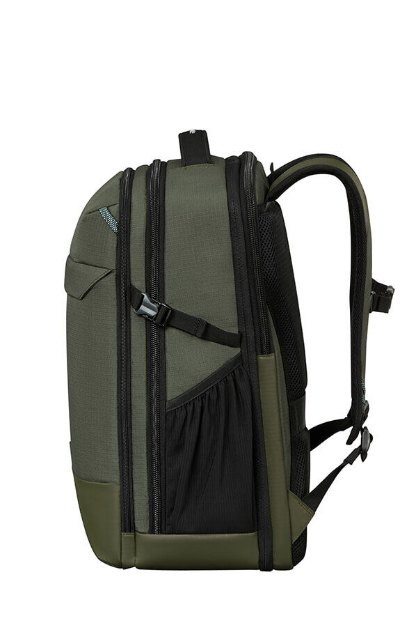 Samsonite Roadseeker Laptop Backpack Expandable L  Donker Olijfgroen
