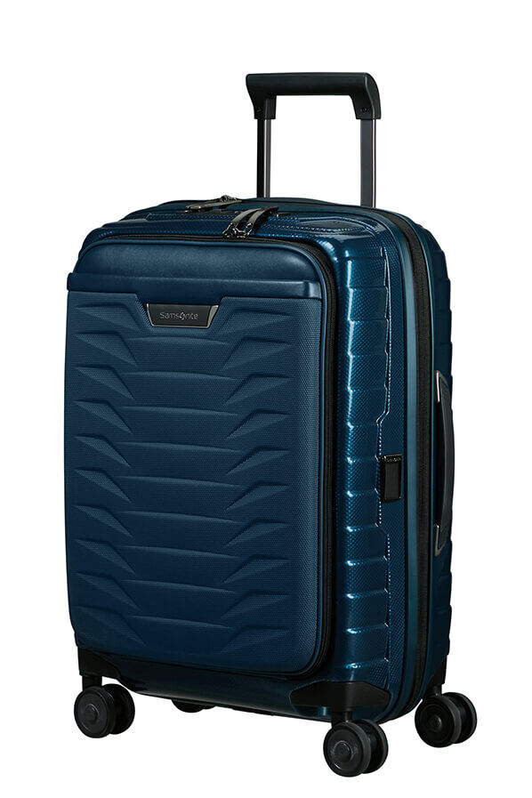Samsonite Proxis Spinner Expandable Easy Access 55cm  Bleu p&eacute;trole