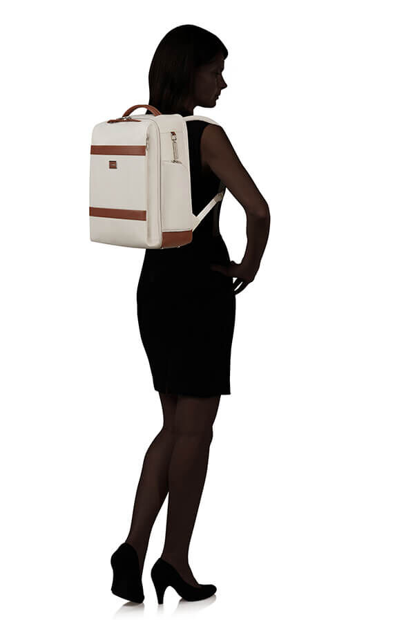 Samsonite Image Biz Underseat Backpack S  Ivoire