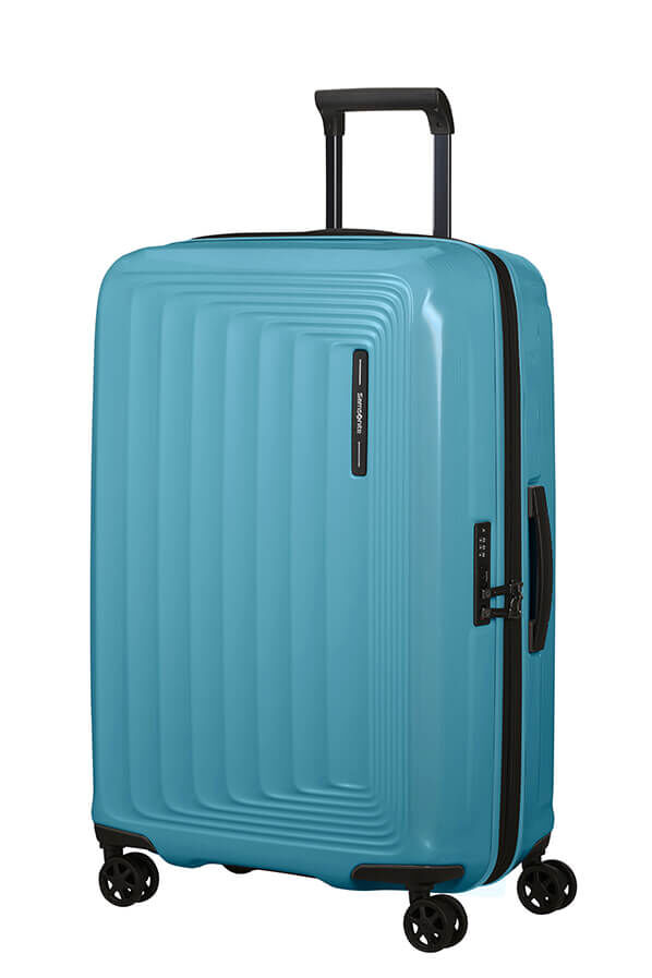 Samsonite Nuon Spinner Expandable 69cm  Metallic Ocean Blue Samsonite Nuon Spinner Expandable 69cm  Metallic Ocean Blue