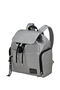 Samsonite Wander Last Backpack 3PKT 1 Buckle  Metallic Zilver