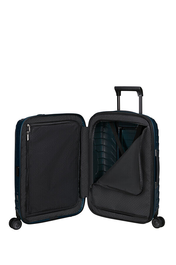 Samsonite Proxis Spinner Expandable Easy Access 55cm  Bleu p&eacute;trole