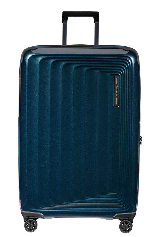 Samsonite Nuon Spinner Expandable 75cm  Metallic Dark Blue