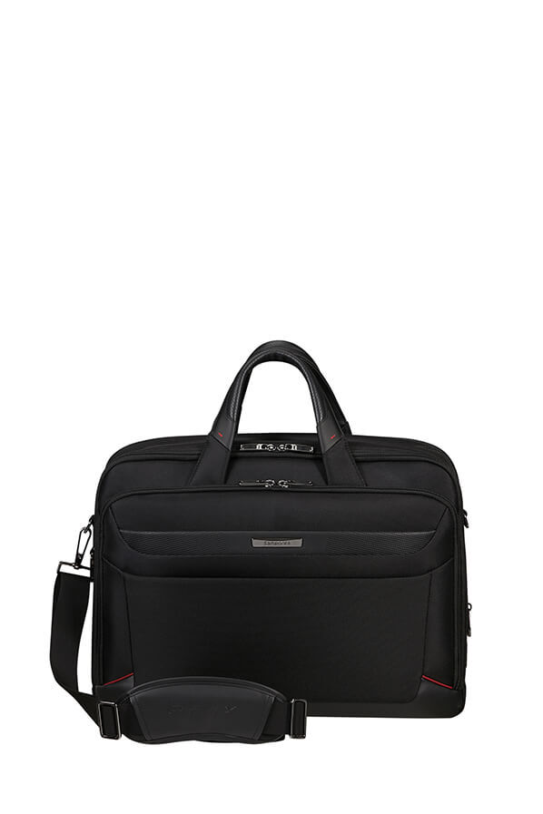 Samsonite Pro-Dlx 6 Bailhandle Expandable 17.3'  Noir