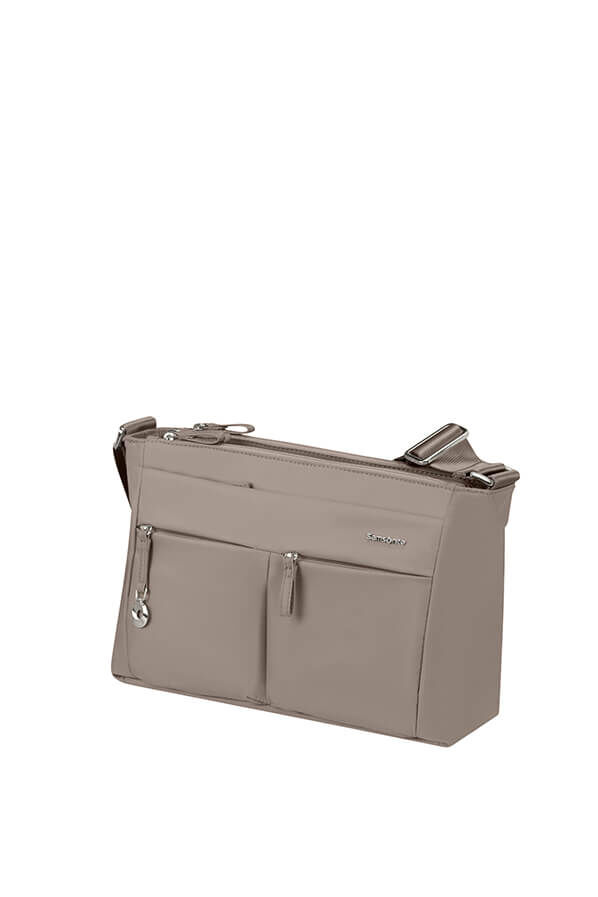 Samsonite Move 5.0 Horiz. Shoulder Bag + Flap  Warm Taupe
