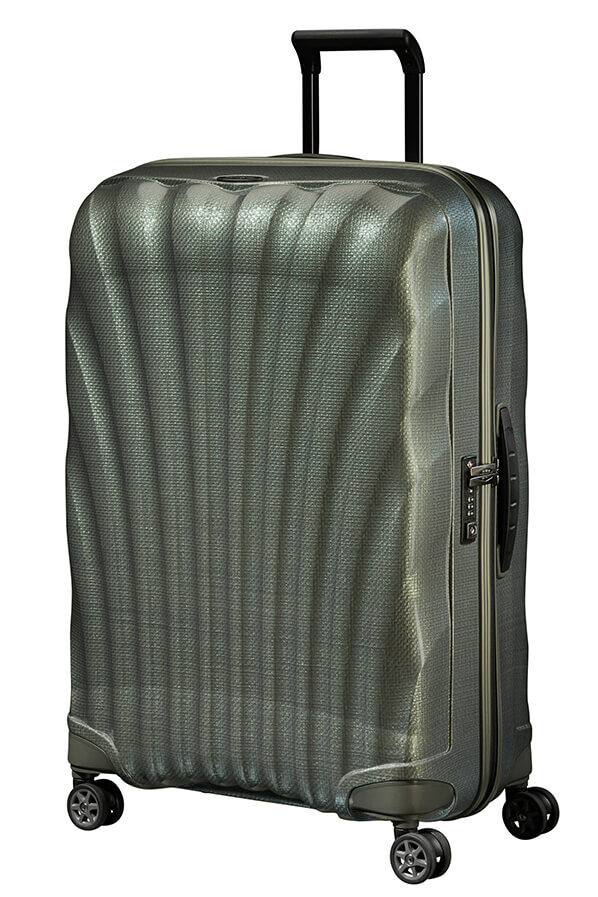 Samsonite C-Lite Spinner 75cm  Vert m&eacute;tal