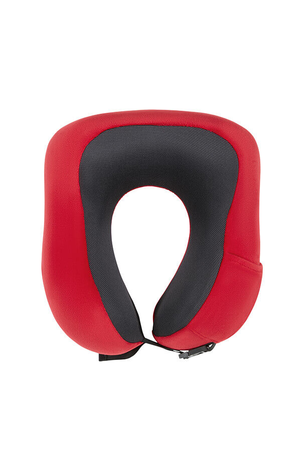Samsonite Ta Revolution Ergonomic Memory Foam Pillow  Rouge