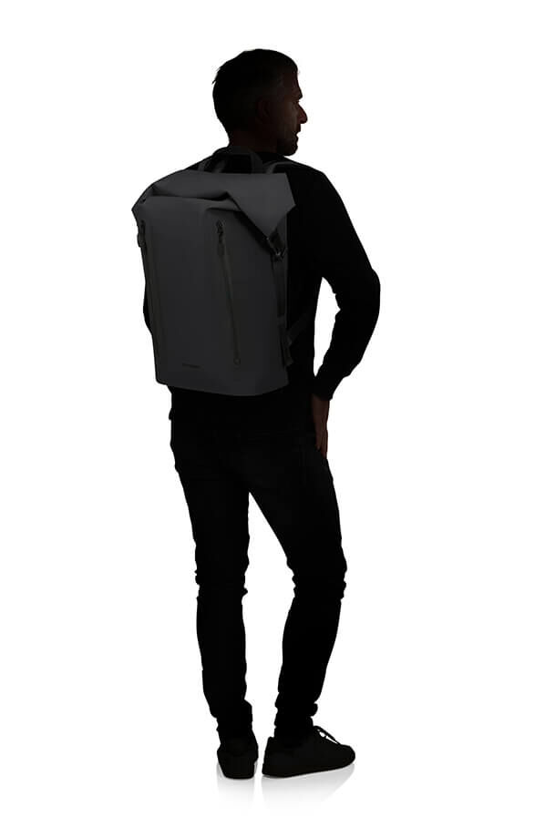 Samsonite Coatify Biz IPX4 Rolltop Backpack 15.6'  Zwart