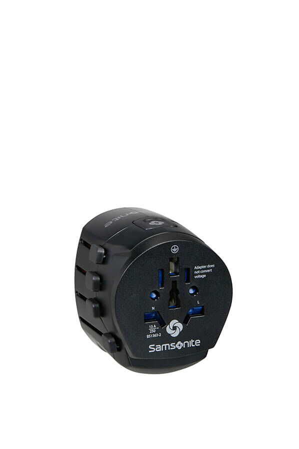 Samsonite Global Ta Worldwide Adapter Zwart