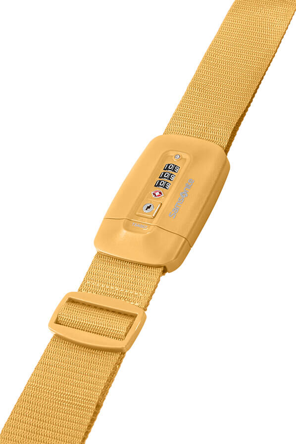 Samsonite Ta Revolution Luggage Strap/TSA Lock  Jaune