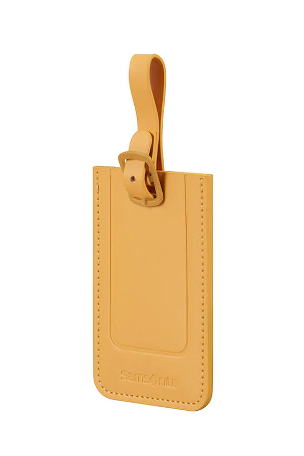 Samsonite Ta Revolution Rectangle Luggage Tag x2  Jaune
