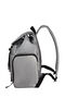 Samsonite Wander Last Backpack 3PKT 1 Buckle  Metallic Zilver