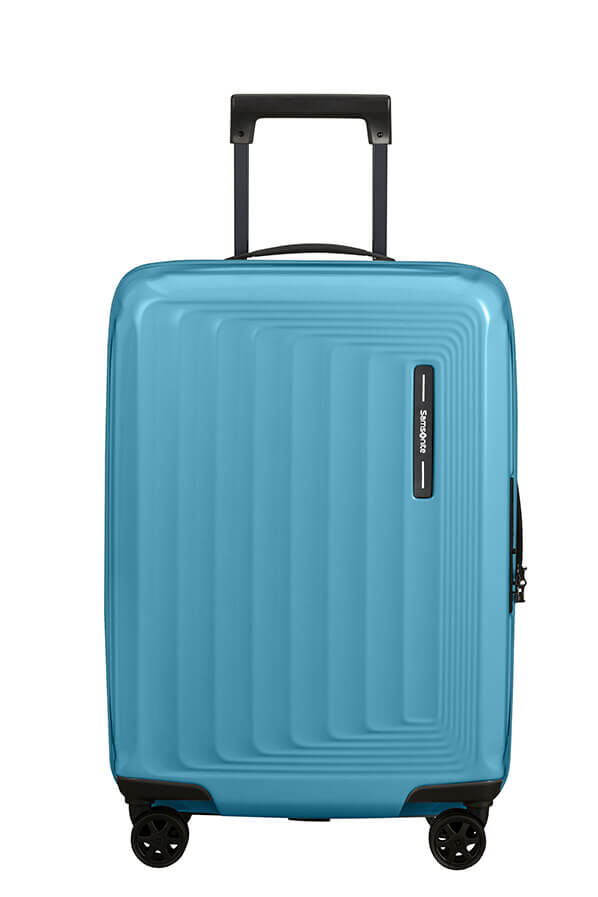 Samsonite Nuon Spinner Expandable 55cm  Metallic Ocean Blue Samsonite Nuon Spinner Expandable 55cm  Metallic Ocean Blue