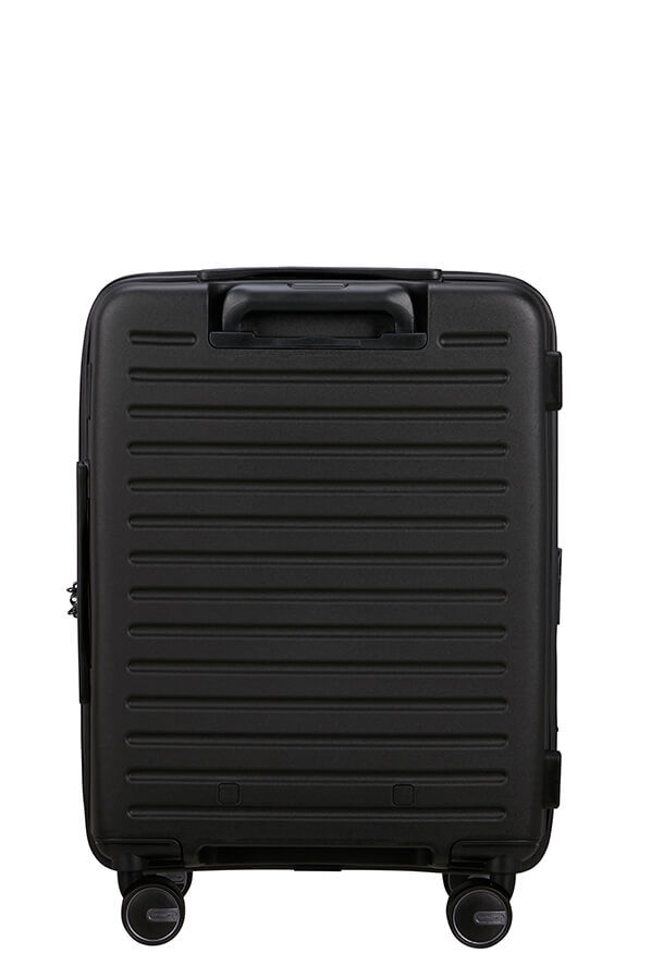 Samsonite Restackd Spinner Expandable 55cm  Black Samsonite Restackd Spinner Expandable 55cm  Black