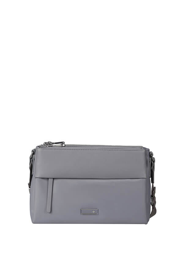 Samsonite Zalia 3.0 H.Shoulder Bag 3 Comp  Gris m&eacute;tal