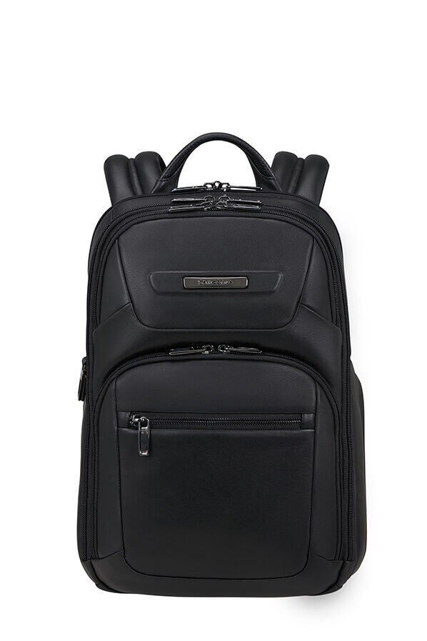 Samsonite Pro-Dlx 6 Leather Backpack 14.1'  Zwart