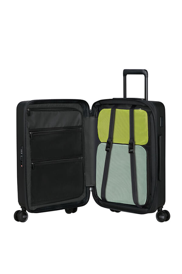 Samsonite Restackd Spinner Expandable 55cm  Noir