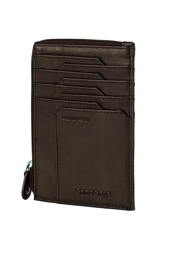 Samsonite Attack 2 Slg 727-All in One Wallet Zip  Ebony Brown Samsonite Attack 2 Slg 727-All in One Wallet Zip  Ebony Brown