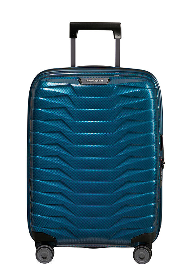 Samsonite Proxis Spinner Expandable Length 40cm 55cm  Bleu p&eacute;trole