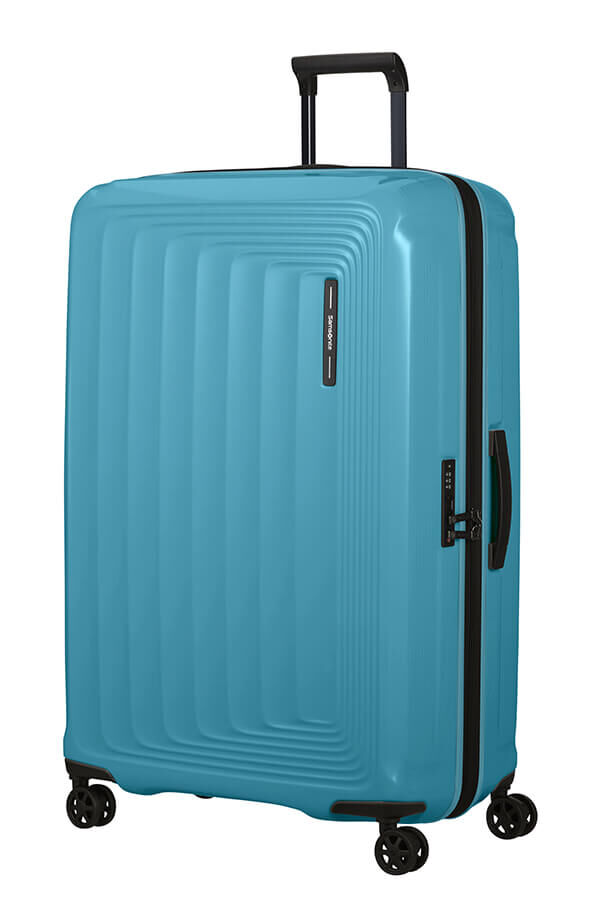 Samsonite Nuon Spinner Expandable 81cm  Metallic Ocean Blue