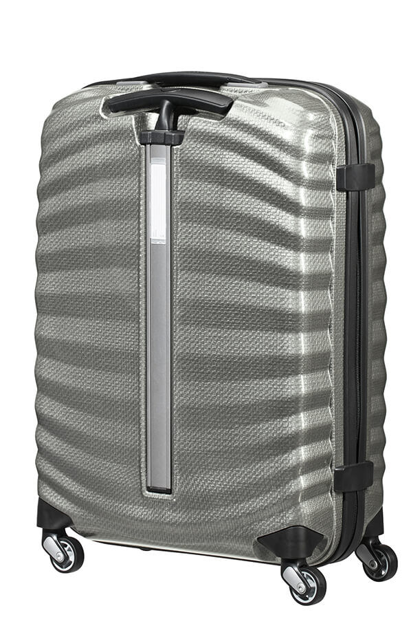 Samsonite Lite-Shock Spinner 55cm  Vert m&eacute;tal