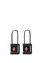 Samsonite Ta Revolution Key Lock TSA x2  Black