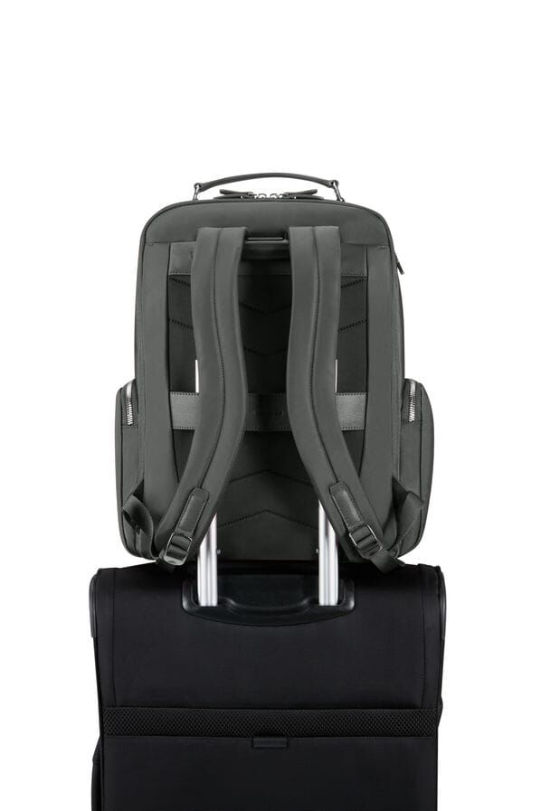 Samsonite Karissa Evo Round Backpack 15.6'  Gunmetal Green