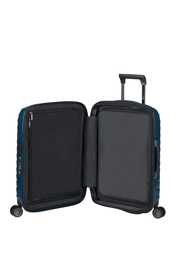 Samsonite Proxis Spinner Expandable Length 40cm 55cm  Bleu p&eacute;trole