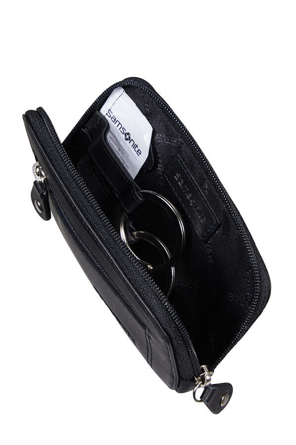 Samsonite Attack 2 Slg 524-Z ROUND KEY POUCH+2R  Noir Samsonite Attack 2 Slg 524-Z ROUND KEY POUCH+2R  Noir