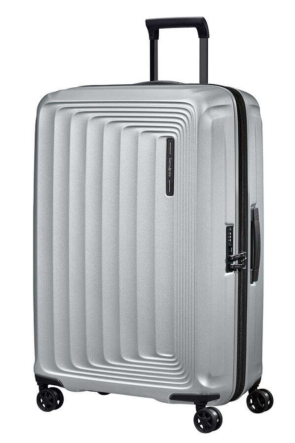 Samsonite Nuon Spinner Expandable 75cm  Matt Silver