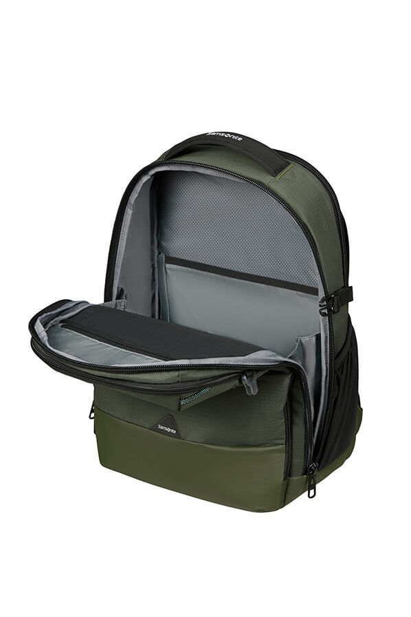 Samsonite Roadseeker Laptop Backpack M  Vert olive fonc&eacute;