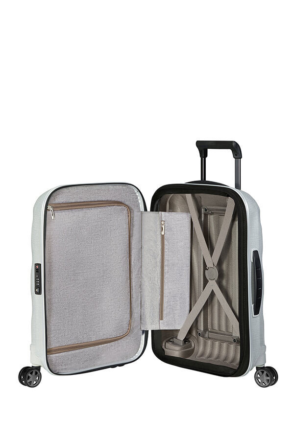 Samsonite C-Lite Spinner Expandable 55cm  Blanc cass&eacute;