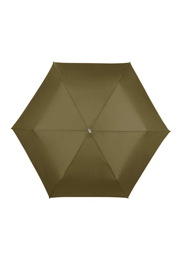 Samsonite Alu Drop S 3 Sect. Manual Flat  Donker Olijfgroen